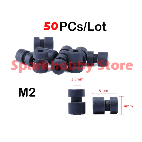 Drone Racing Flight Controller - 50PCS M2 Anti-Vibration Washer Gummi Dämpfung
