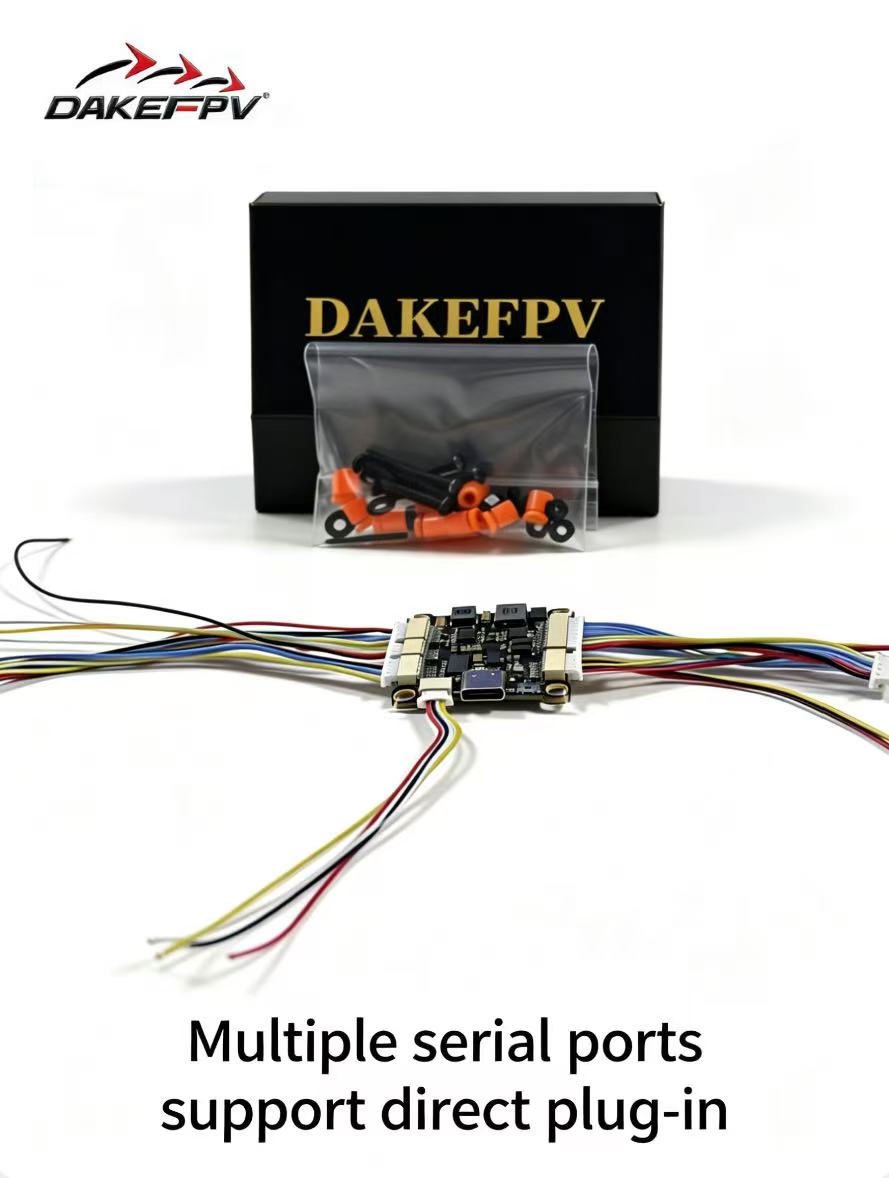 Drone Racing Flight Controller - DAKEFPV H743 Pro Flugcontroller Bluejay 4-in-1
