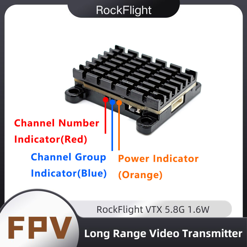 RockFlight TX663 VTX 5.8G 48CH – Drone Racing Receiver Bewertung und Preis