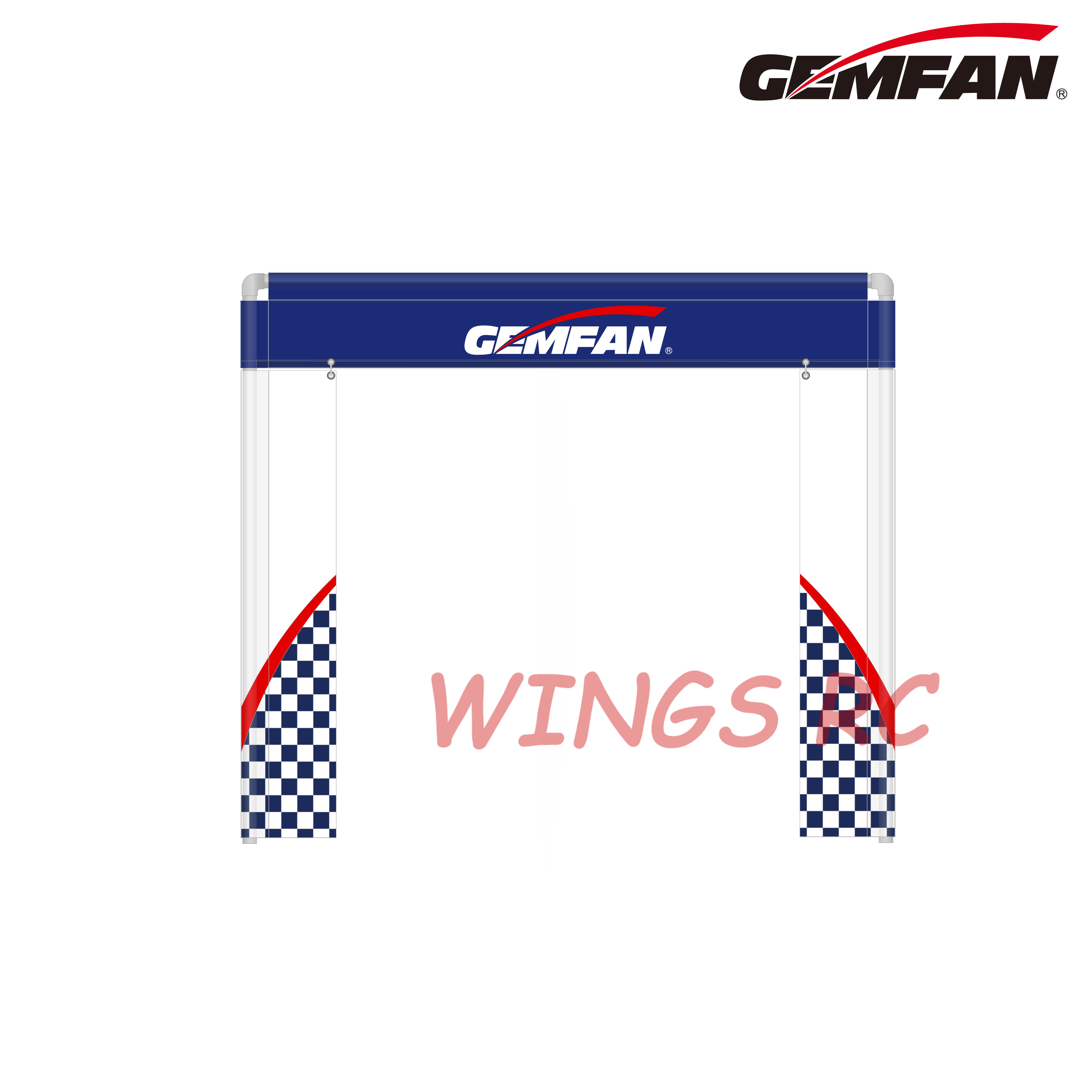 Gemfan 213*183CM FPV-Renntor f – Drone Racing Gate Bewertung und Preis