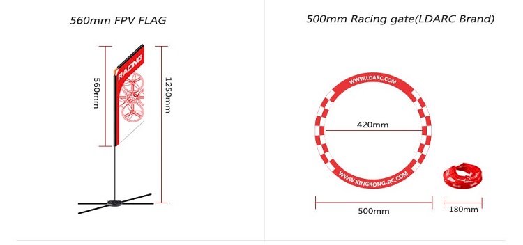 RC Mini-Rennflugzeug-Ersatztei – Drone Racing Gate Bewertung und Preis