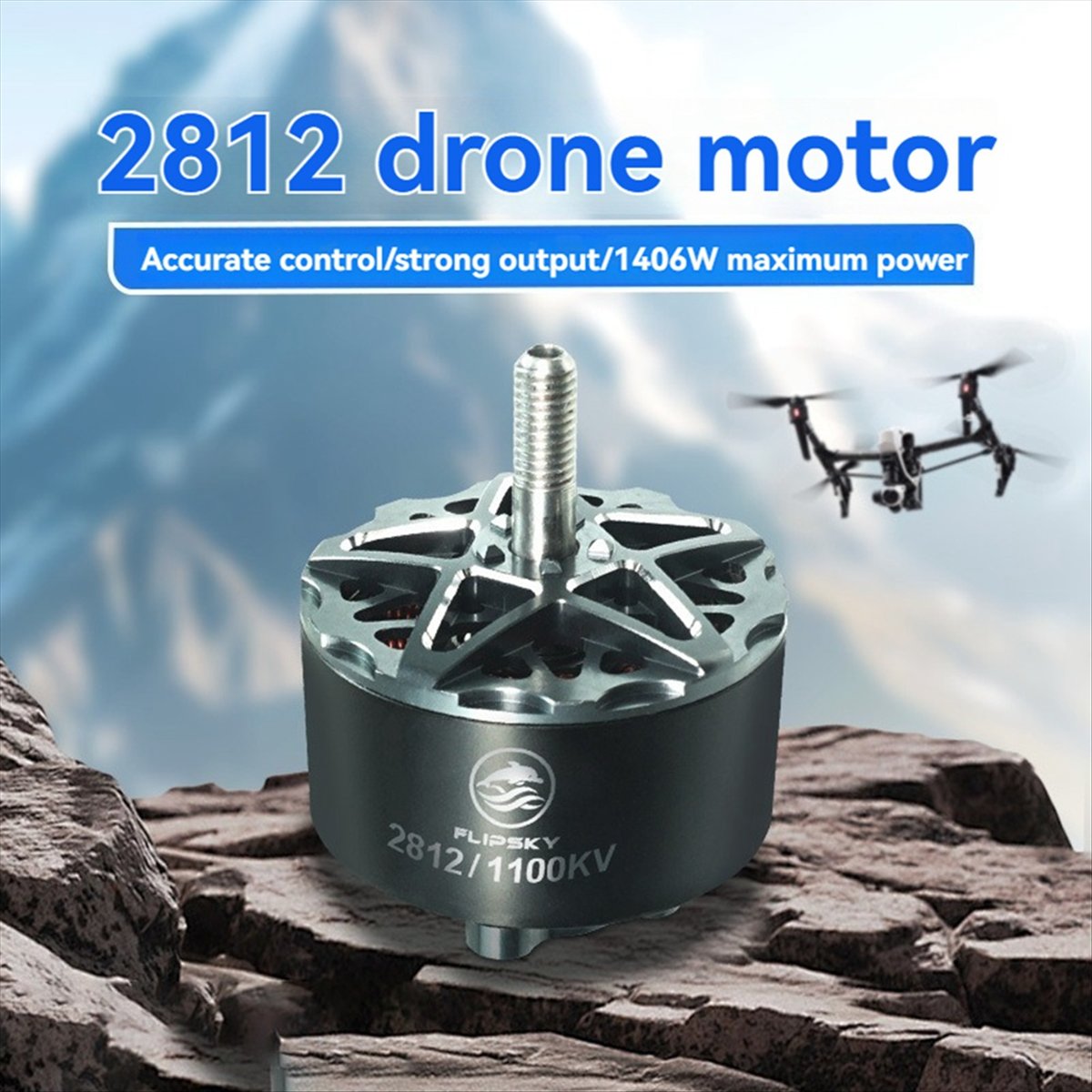 【Motorteile】 2812 1100KV Bürst – Drone Racing Motor Bewertung und Preis